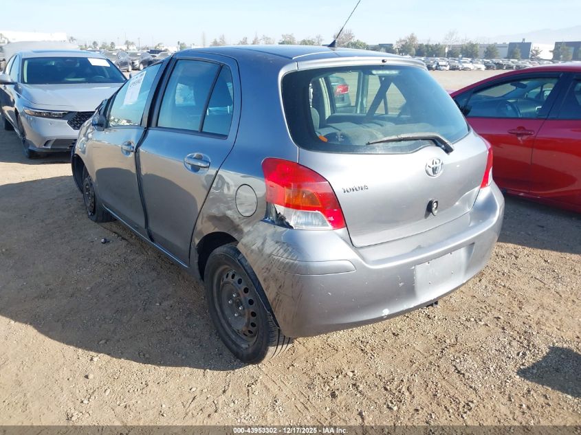 2010 Toyota Yaris VIN: JTDKT4K36A5315307 Lot: 43953302