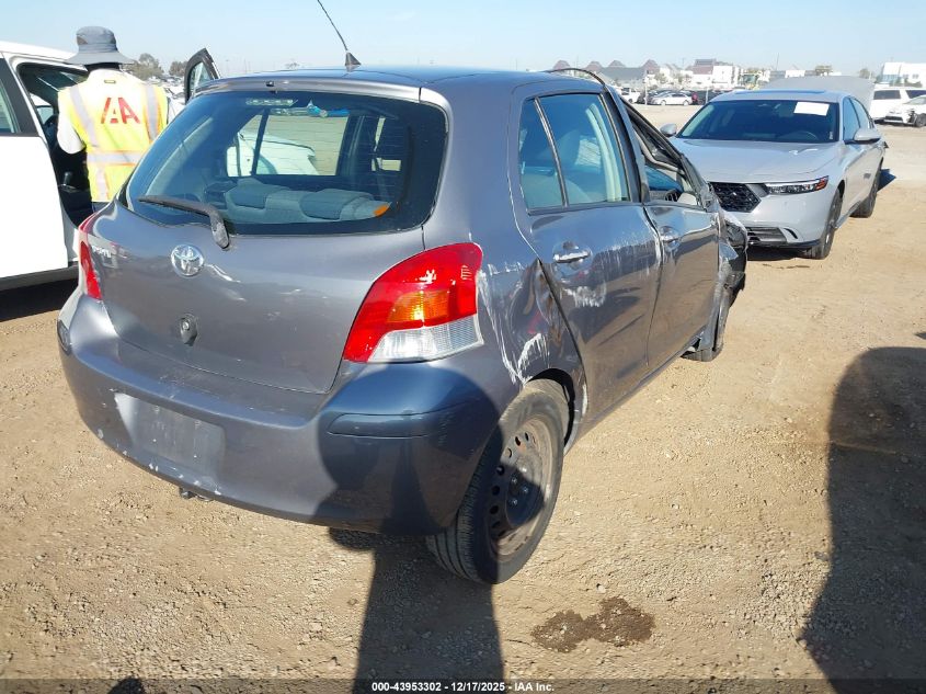 2010 Toyota Yaris VIN: JTDKT4K36A5315307 Lot: 43953302