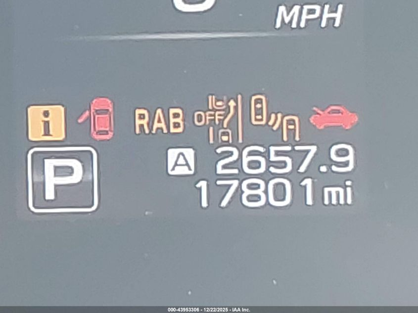 2024 Subaru Outback Onyx Edition VIN: 4S4BTALC5R3255391 Lot: 43953306