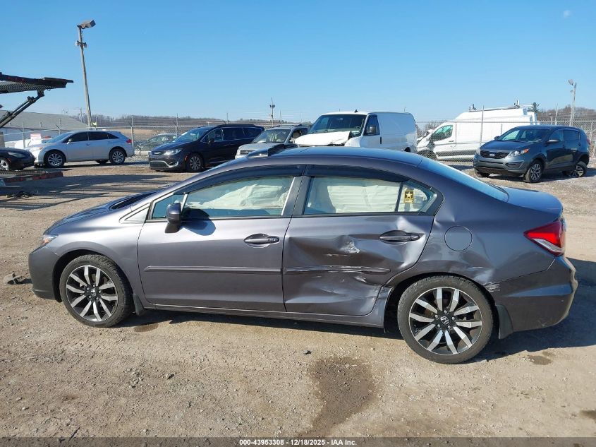 2015 Honda Civic Ex-L VIN: 2HGFB2F98FH508096 Lot: 43953308