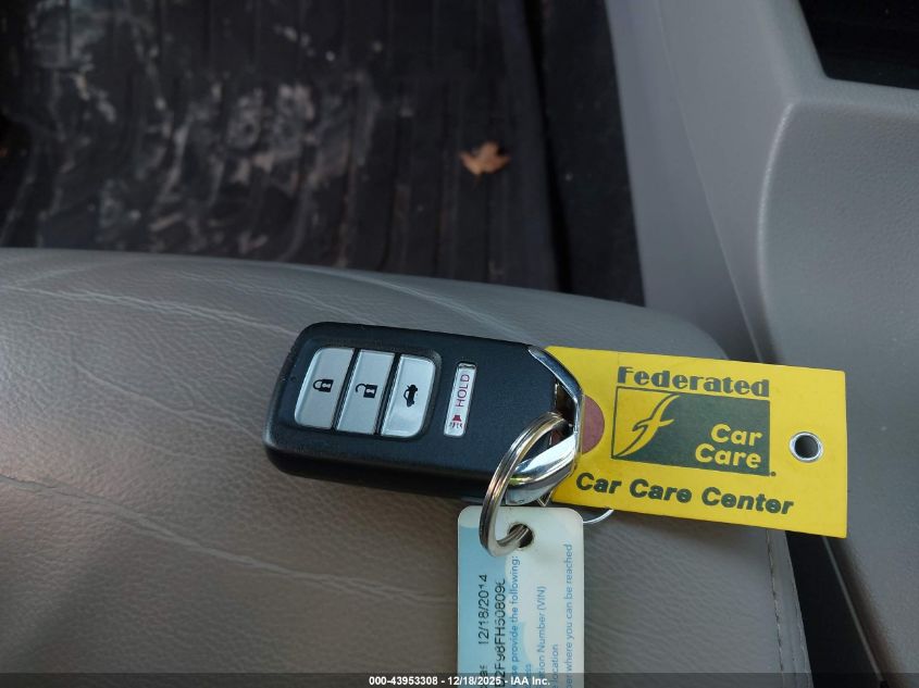 2015 Honda Civic Ex-L VIN: 2HGFB2F98FH508096 Lot: 43953308