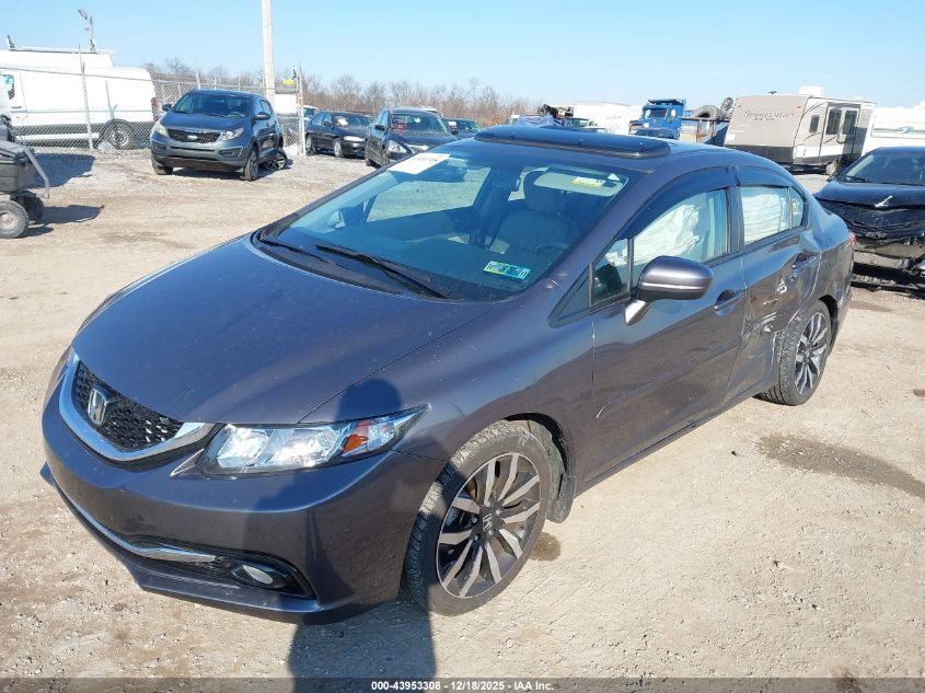 2015 Honda Civic Ex-L VIN: 2HGFB2F98FH508096 Lot: 43953308