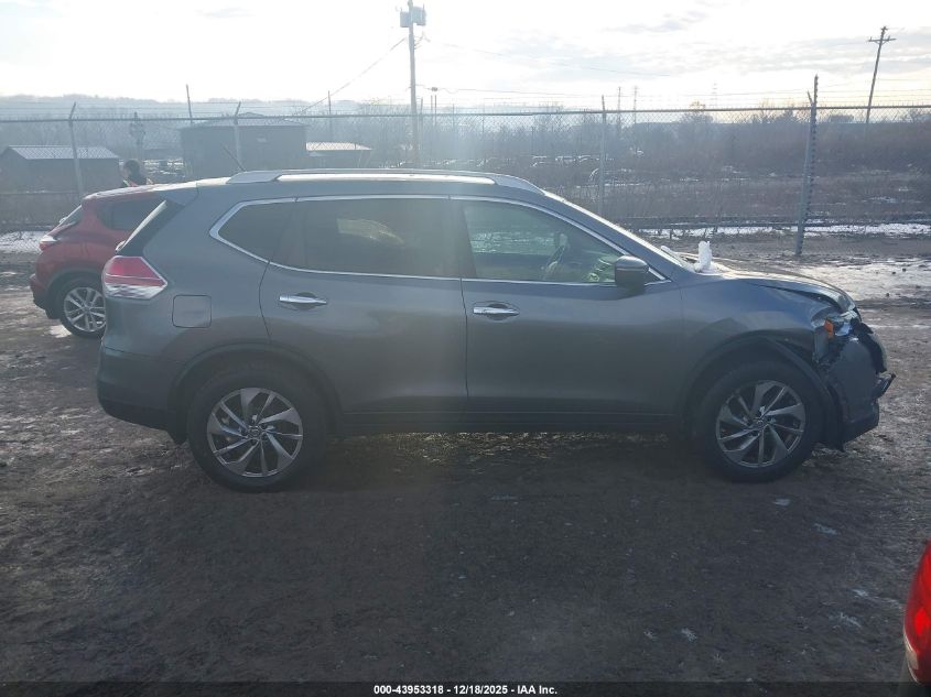 2015 Nissan Rogue Sl VIN: 5N1AT2MV6FC879357 Lot: 43953318