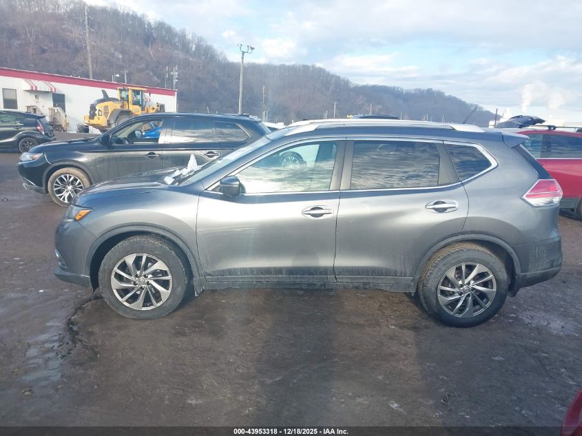 2015 Nissan Rogue Sl VIN: 5N1AT2MV6FC879357 Lot: 43953318