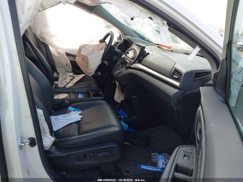 2022 Honda Odyssey Ex-L VIN: 5FNRL6H7XNB042218 Lot: 43953322