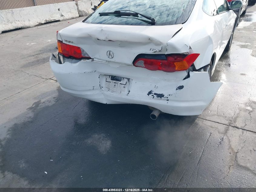 2002 Acura Rsx VIN: JH4DC53832C033789 Lot: 43953323