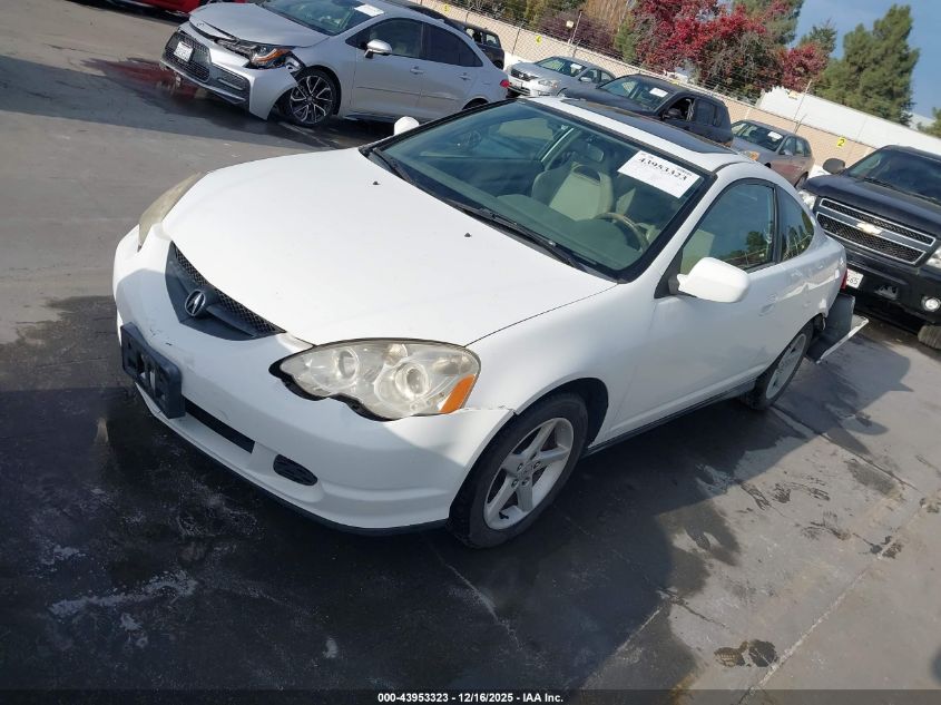2002 Acura Rsx VIN: JH4DC53832C033789 Lot: 43953323