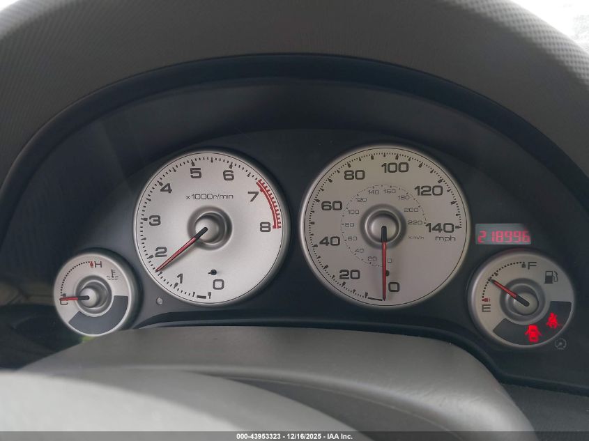 2002 Acura Rsx VIN: JH4DC53832C033789 Lot: 43953323