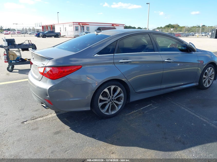 5NPEC4AB6EH927258 2014 HYUNDAI SONATA photo no. 4