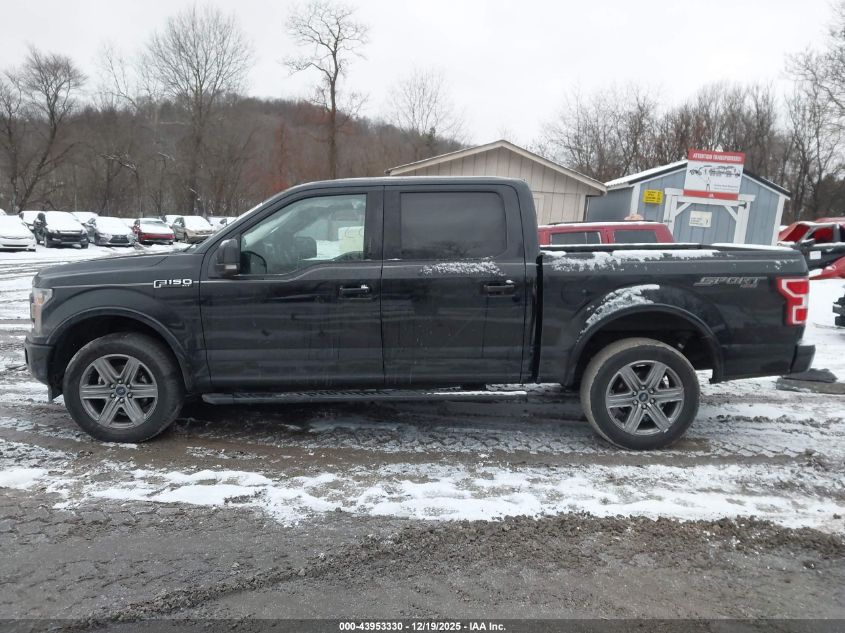 2018 Ford F150 Supercrew VIN: 1FTEW1EG5JFE21811 Lot: 43953330