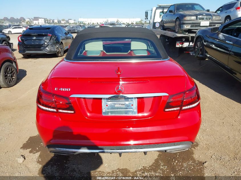 2016 Mercedes-Benz E 400 VIN: WDDKK6FF3GF317981 Lot: 43953343