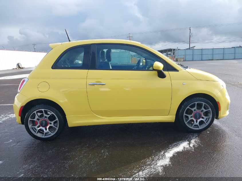 2013 Fiat 500 Sport VIN: 3C3CFFBR7DT607343 Lot: 43953344