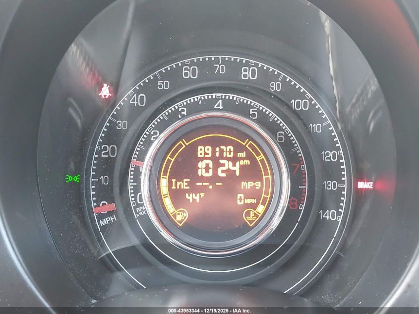 2013 Fiat 500 Sport VIN: 3C3CFFBR7DT607343 Lot: 43953344