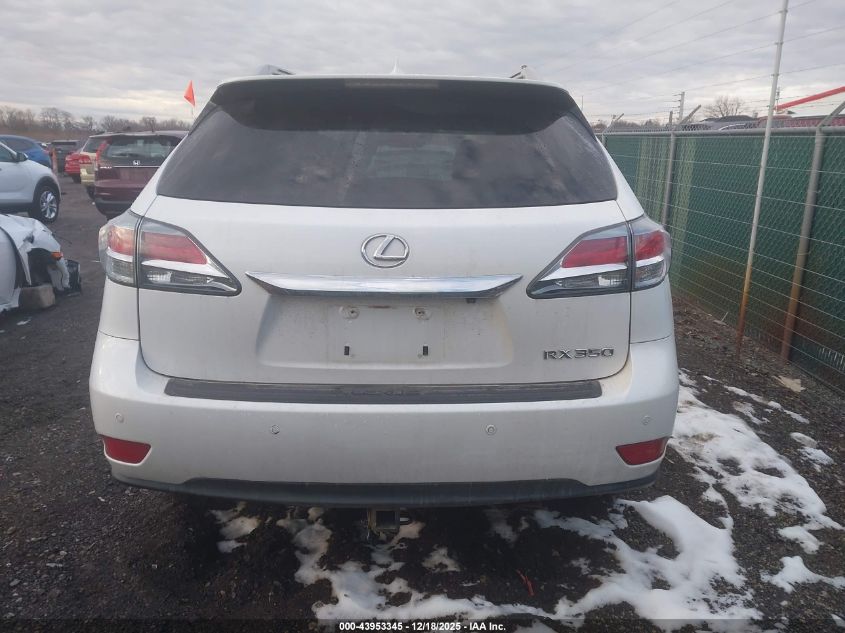 2015 Lexus Rx 350 VIN: 2T2BK1BA0FC271617 Lot: 43953345