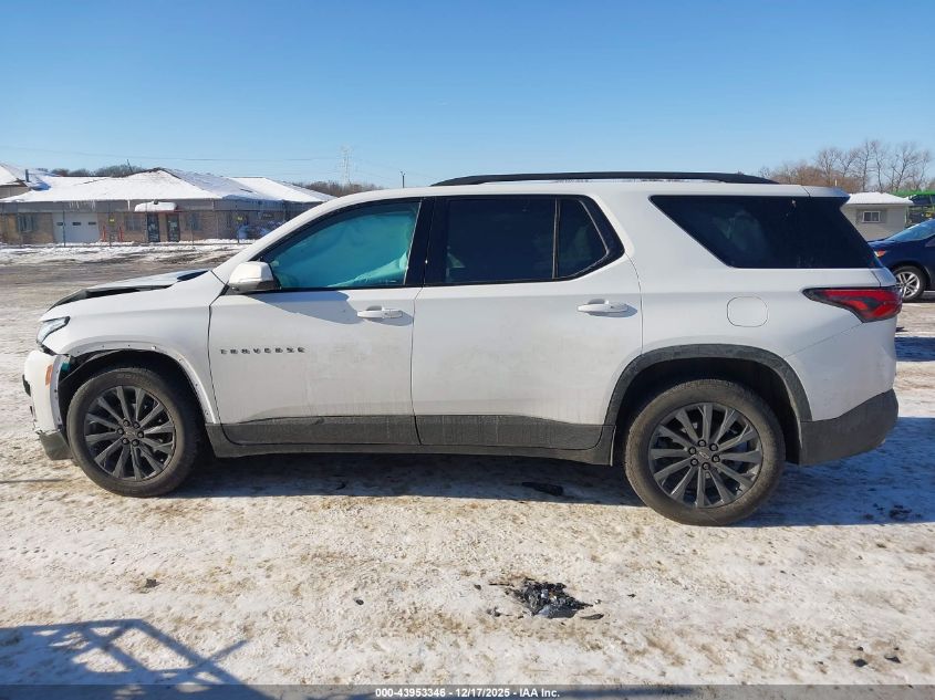 2022 Chevrolet Traverse Rs VIN: 1GNEVJKW9NJ119947 Lot: 43953346