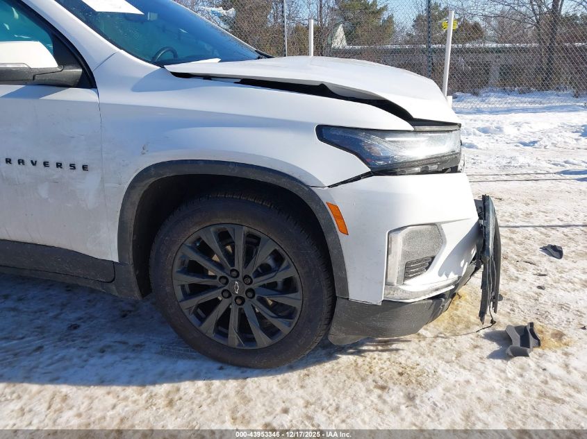2022 Chevrolet Traverse Rs VIN: 1GNEVJKW9NJ119947 Lot: 43953346