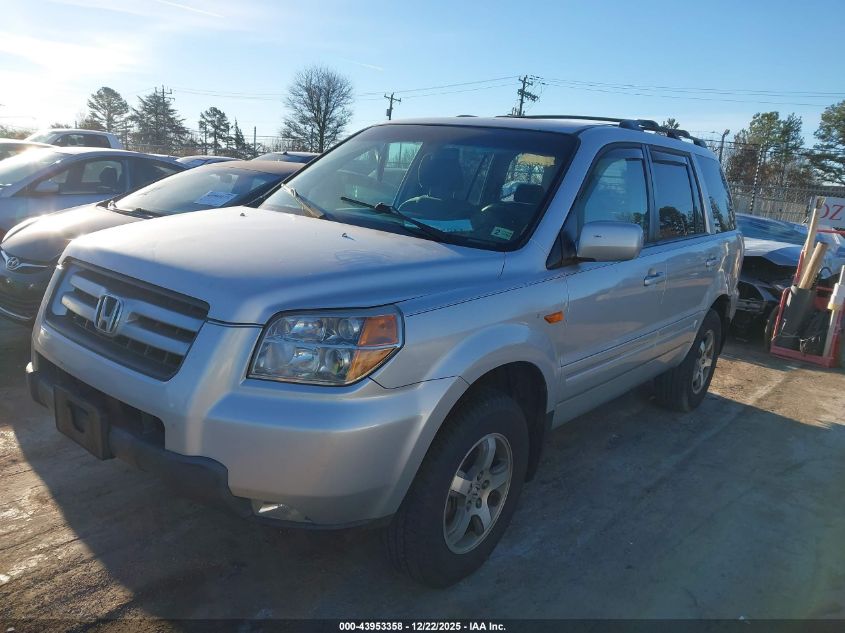 2008 Honda Pilot Se VIN: 5FNYF18348B039743 Lot: 43953358