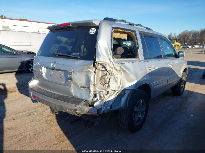 2008 Honda Pilot Se VIN: 5FNYF18348B039743 Lot: 43953358