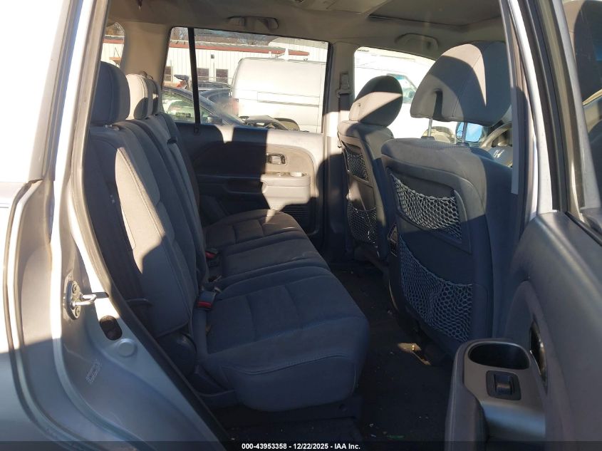 2008 Honda Pilot Se VIN: 5FNYF18348B039743 Lot: 43953358