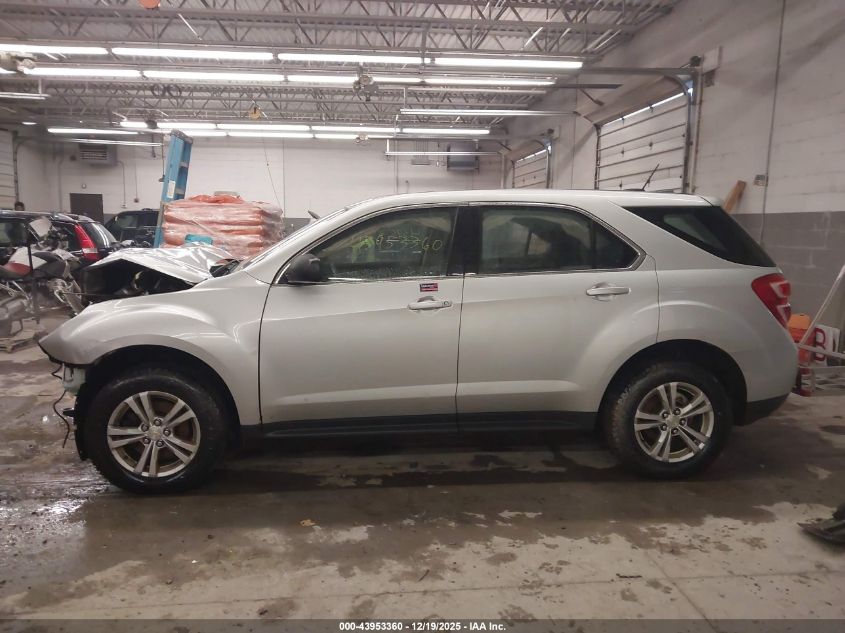 2017 Chevrolet Equinox Ls VIN: 2GNALBEK0H1509000 Lot: 43953360