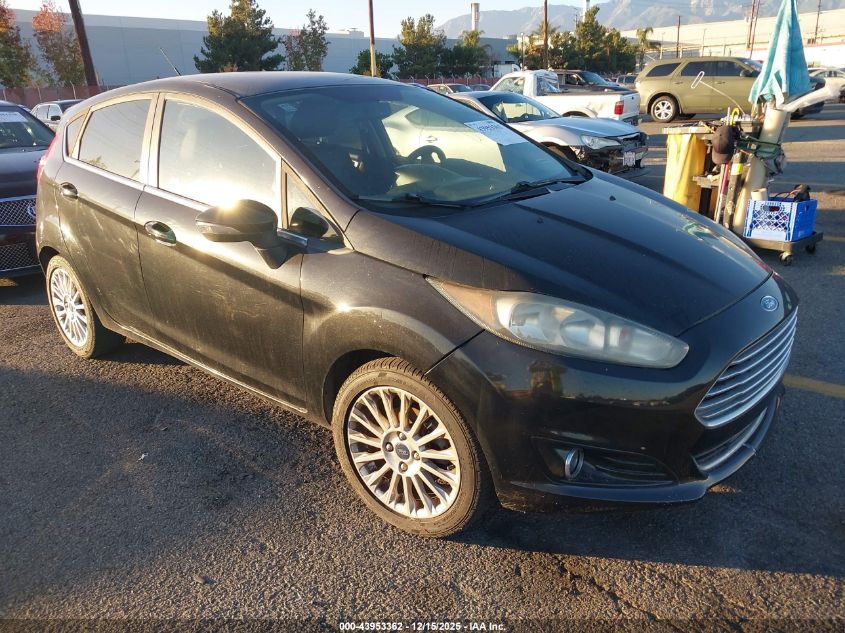 2015 Ford Fiesta Titanium VIN: 3FADP4FJ7FM110639 Lot: 43953362