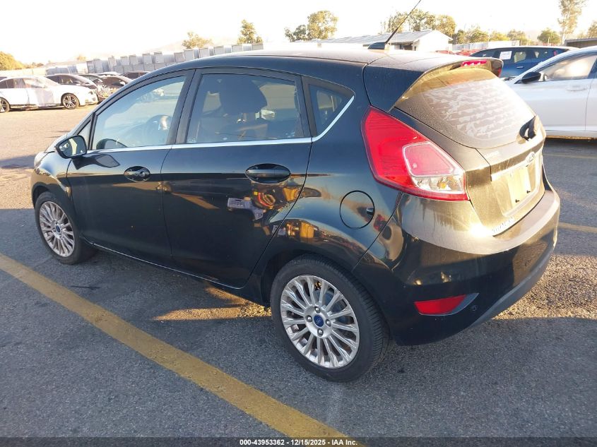 2015 Ford Fiesta Titanium VIN: 3FADP4FJ7FM110639 Lot: 43953362