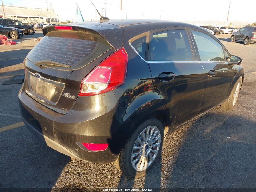 2015 Ford Fiesta Titanium VIN: 3FADP4FJ7FM110639 Lot: 43953362