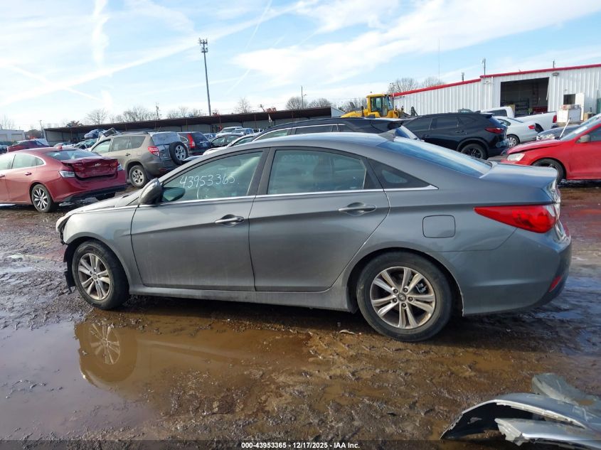 2014 Hyundai Sonata Gls VIN: 5NPEB4AC5EH900211 Lot: 43953365