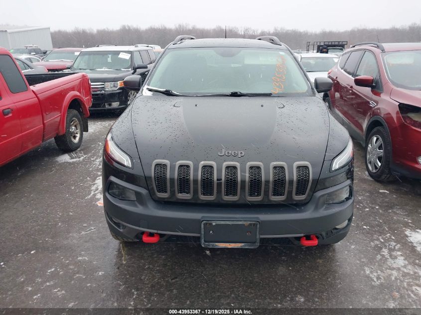 2017 Jeep Cherokee Trailhawk 4X4 VIN: 1C4PJMBS9HW628634 Lot: 43953367
