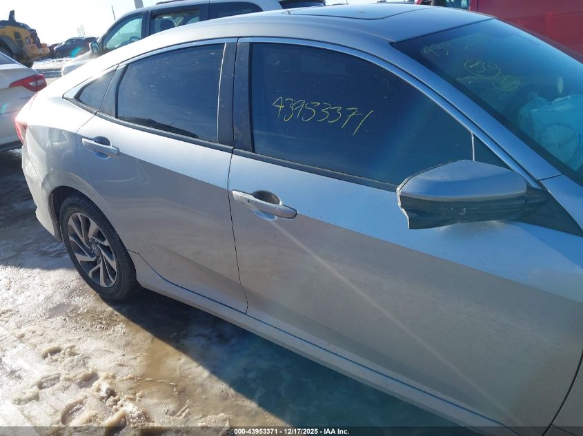 2016 Honda Civic Ex VIN: 19XFC2F71GE075700 Lot: 43953371