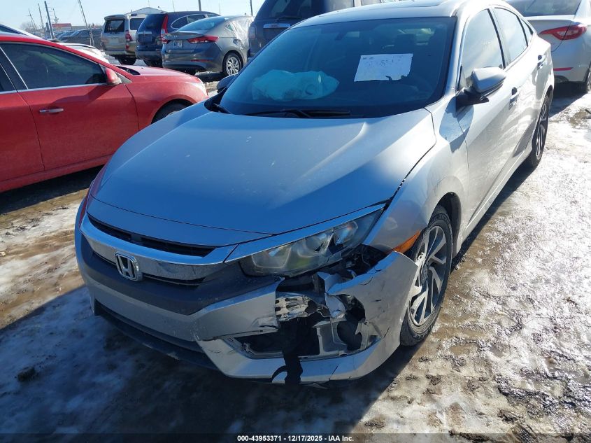 2016 Honda Civic Ex VIN: 19XFC2F71GE075700 Lot: 43953371