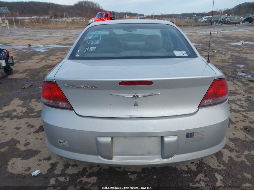2005 Chrysler Sebring VIN: 1C3EL46X75N549184 Lot: 43953372