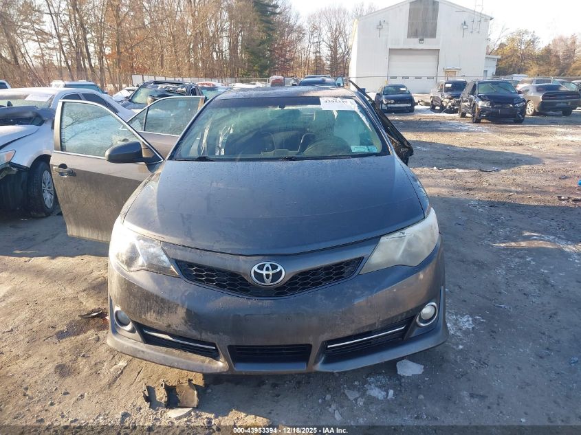2012 Toyota Camry Se VIN: 4T1BF1FK4CU140387 Lot: 43953394