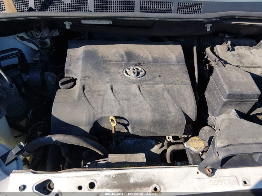 2012 Toyota Sienna Xle V6 8 Passenger VIN: 5TDYK3DC6CS203964 Lot: 43953397