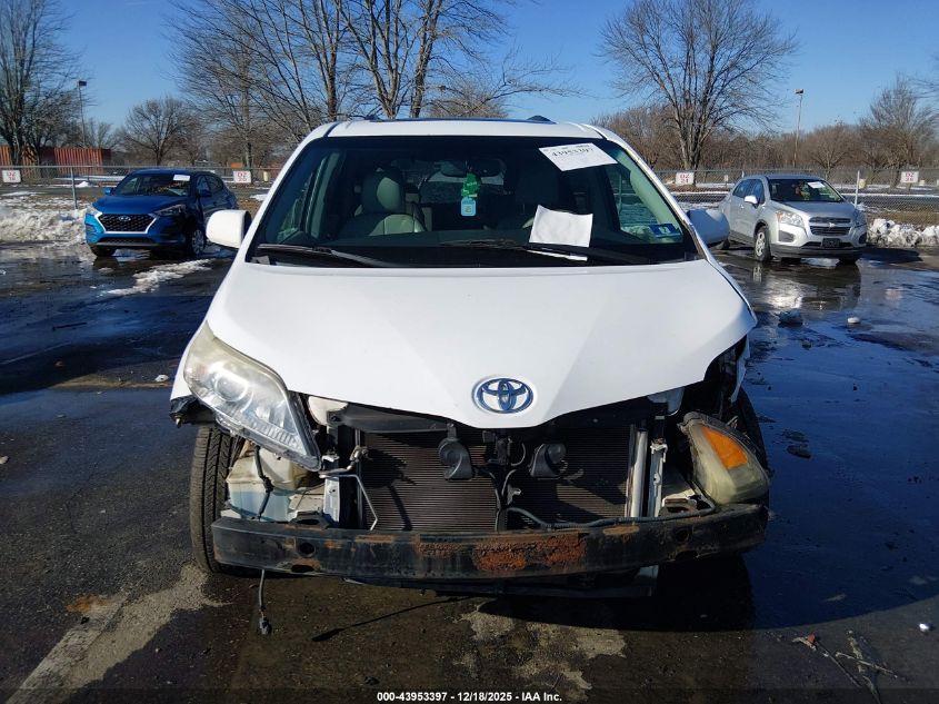 2012 Toyota Sienna Xle V6 8 Passenger VIN: 5TDYK3DC6CS203964 Lot: 43953397