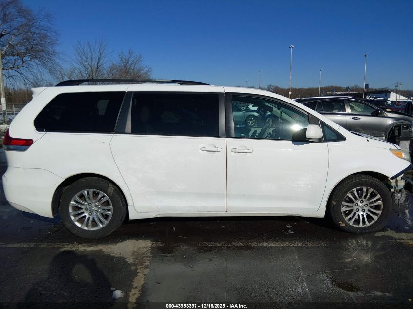 2012 Toyota Sienna Xle V6 8 Passenger VIN: 5TDYK3DC6CS203964 Lot: 43953397