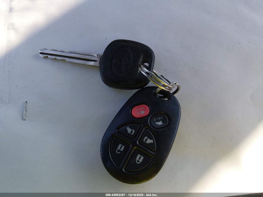 2012 Toyota Sienna Xle V6 8 Passenger VIN: 5TDYK3DC6CS203964 Lot: 43953397