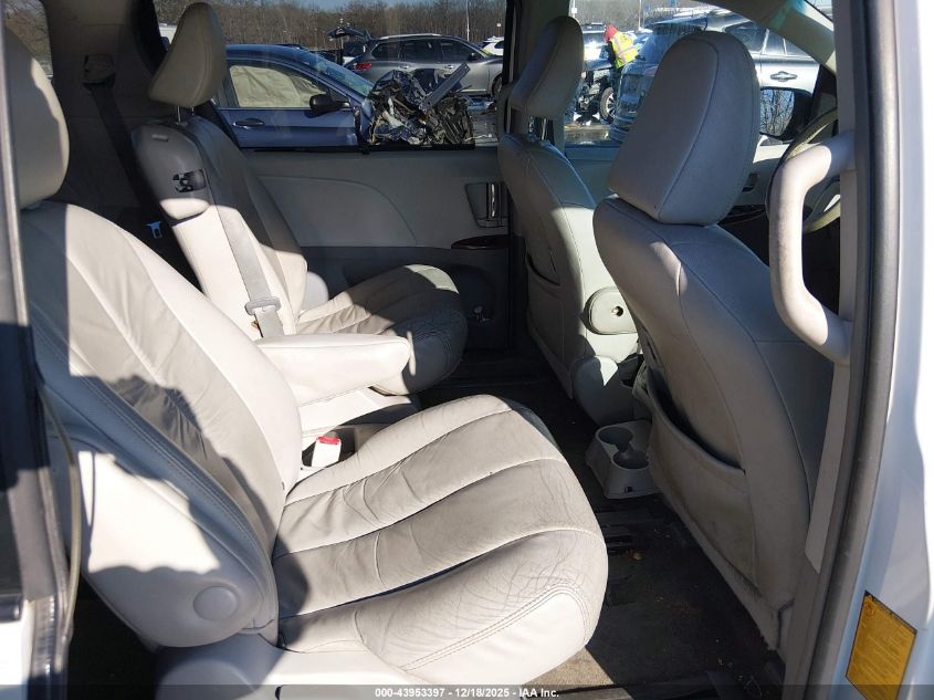 2012 Toyota Sienna Xle V6 8 Passenger VIN: 5TDYK3DC6CS203964 Lot: 43953397