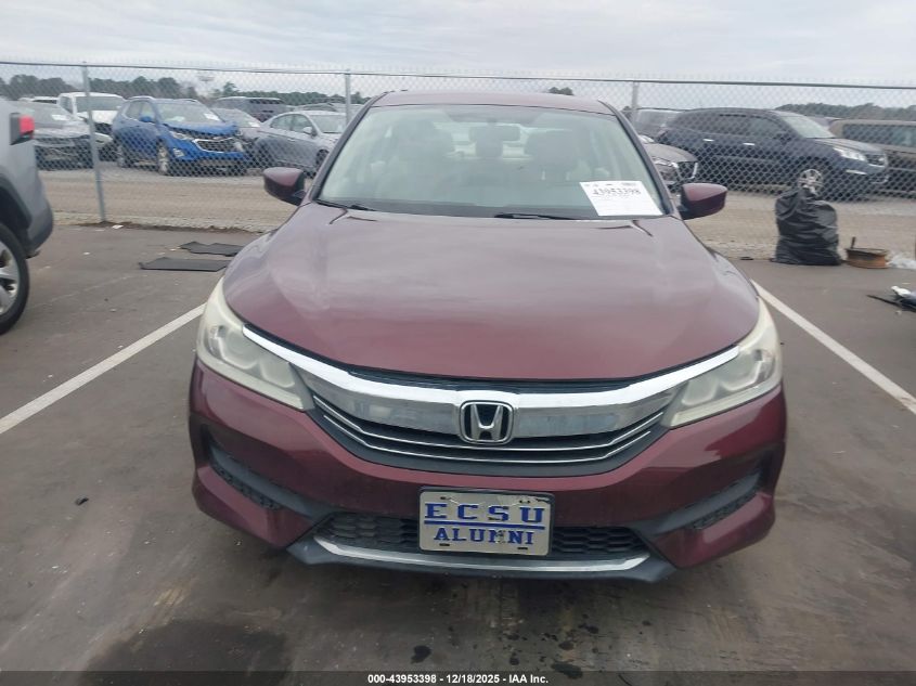 2017 Honda Accord Lx VIN: 1HGCR2F37HA032502 Lot: 43953398