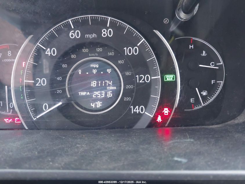 2012 Honda Cr-V Ex VIN: 5J6RM4H50CL017705 Lot: 43953399