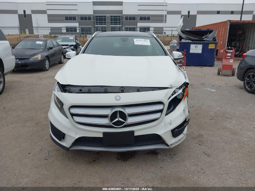 2016 Mercedes-Benz Gla 250 VIN: WDCTG4EB1GJ228243 Lot: 43953401