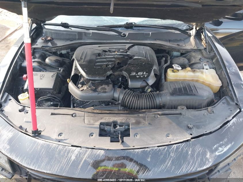 2016 Dodge Charger Sxt VIN: 2C3CDXHG0GH332638 Lot: 43953403