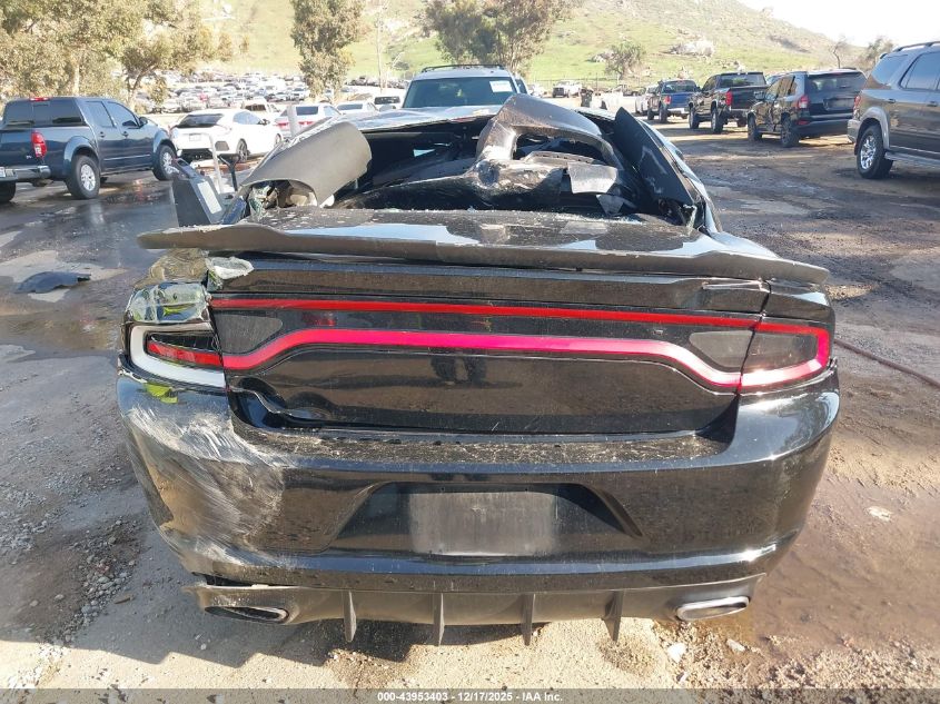 2016 Dodge Charger Sxt VIN: 2C3CDXHG0GH332638 Lot: 43953403