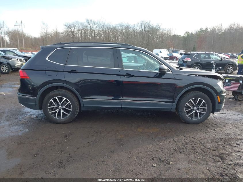 2021 Volkswagen Tiguan 2.0T Se/2.0T Se R-Line Black/2.0T Sel VIN: 3VV2B7AX3MM057787 Lot: 43953405