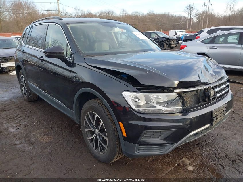 2021 Volkswagen Tiguan 2.0T Se/2.0T Se R-Line Black/2.0T Sel VIN: 3VV2B7AX3MM057787 Lot: 43953405