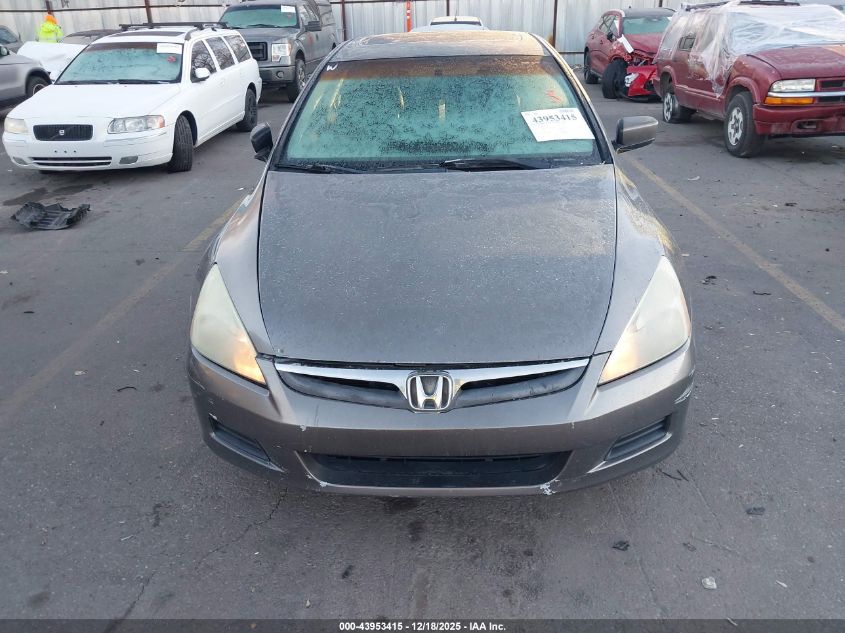 2006 Honda Accord 3.0 Ex VIN: 1HGCM66516A051647 Lot: 43953415