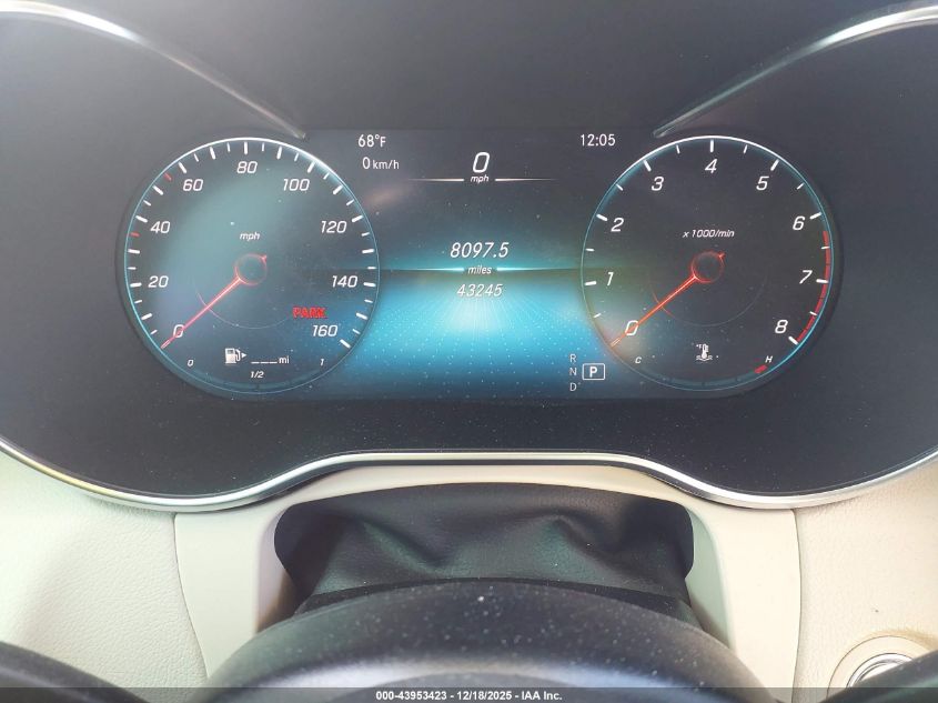 2022 Mercedes-Benz Glc 300 4Matic Suv VIN: W1N0G8EB4NV347368 Lot: 43953423