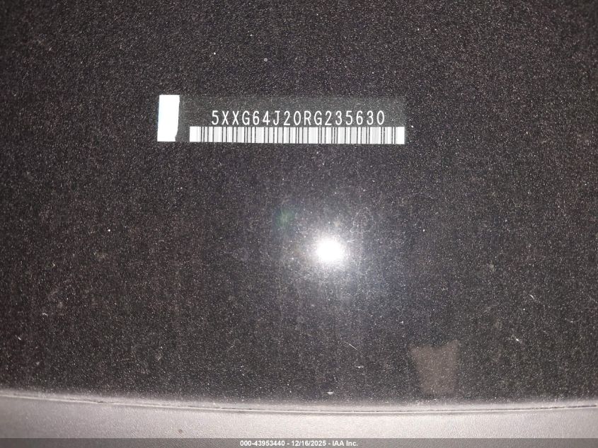 2024 Kia K5 Gt-Line VIN: 5XXG64J20RG235630 Lot: 43953440