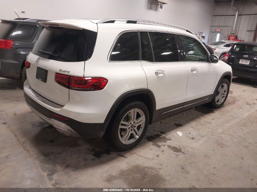 2021 Mercedes-Benz Glb 250 4Matic VIN: W1N4M4HB3MW161456 Lot: 43953443