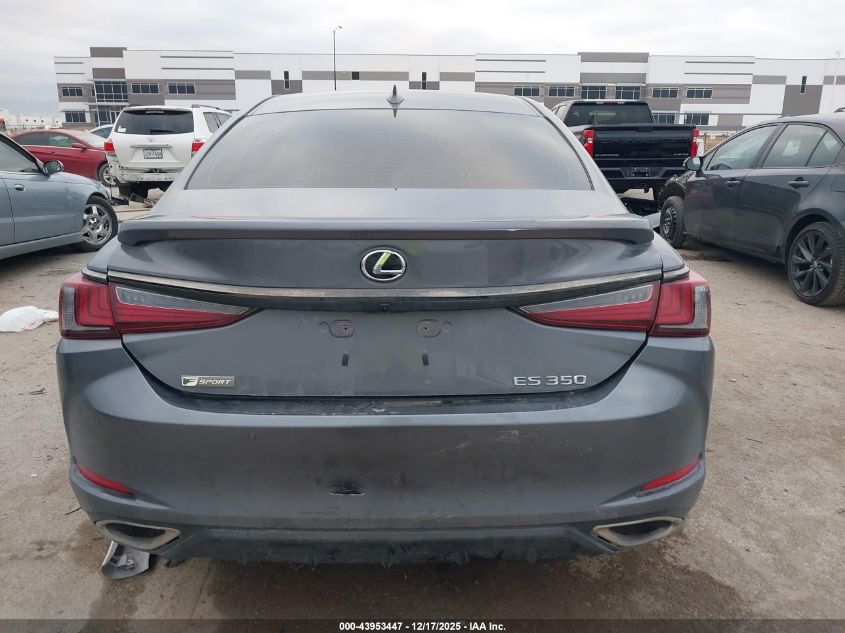 2020 Lexus Es 350 F Sport VIN: 58AGZ1B16LU067607 Lot: 43953447